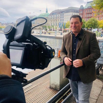 David Patrician - Event Moderator und Tagungsmoderator fuer Corporate Events sowie internationale Veranstaltungen und Galas